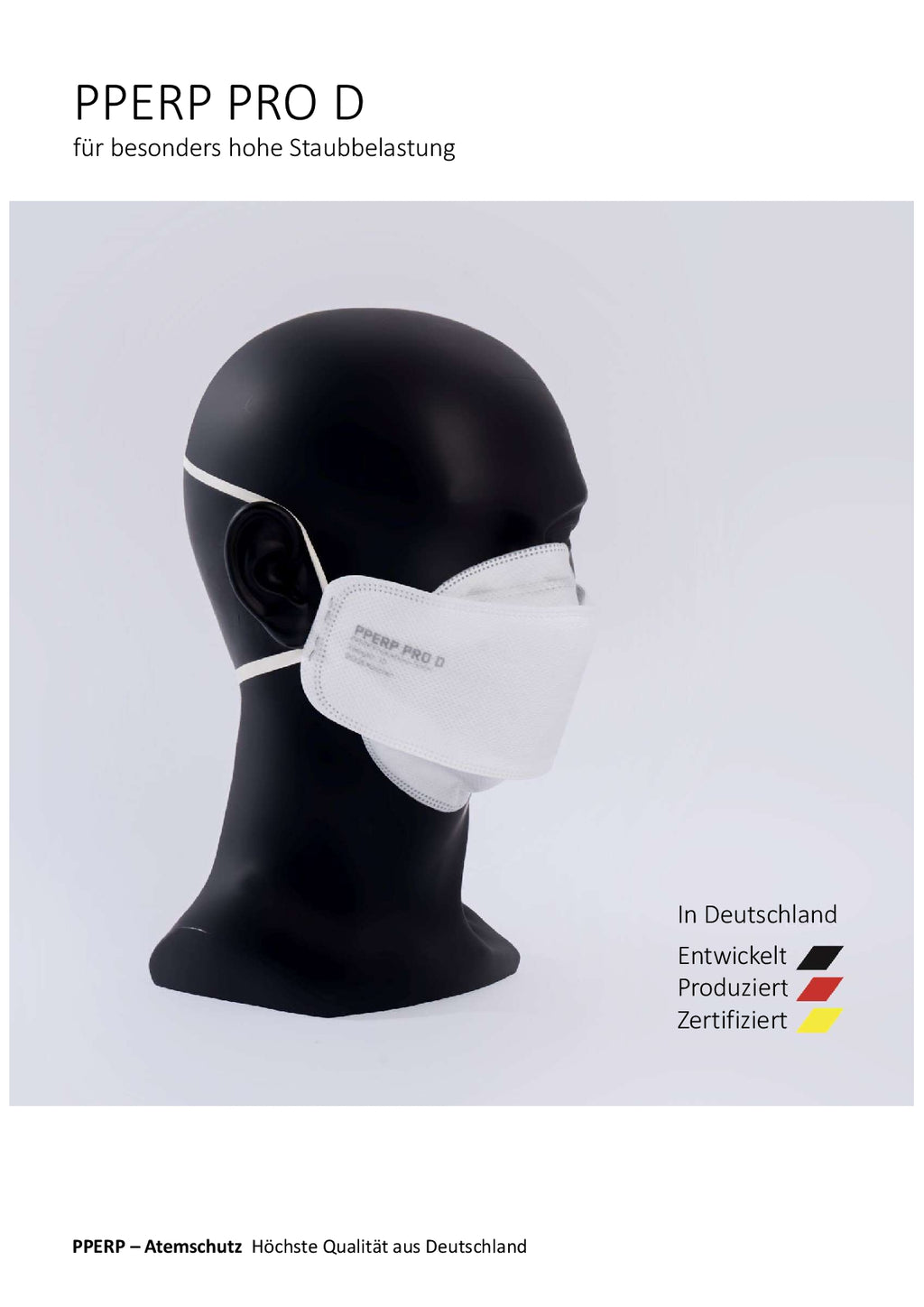 PPERP PRO D FFP2 NR D CE0197 12 Stück (Preis: 2,45€/Maske)